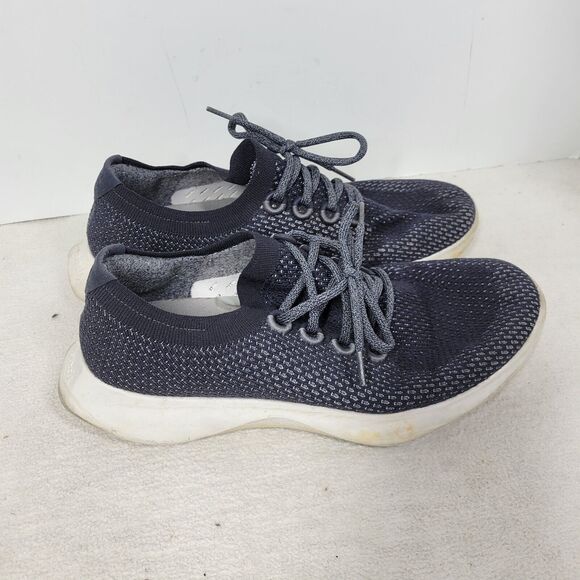 Allbirds Shoes Womens Size 12.5M Black Grey Running Sneakers Athletic Gym Track - Picture 4 of 16